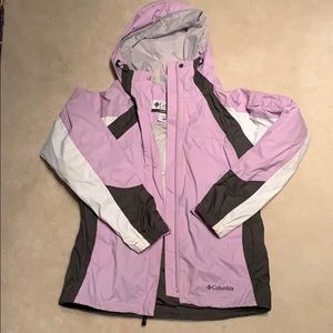 Columbia rain jacket